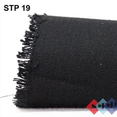 Mẫu vải STP canvas 19 màu đen