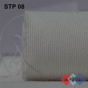 Vải bố canvas màu trắng 65% cotton - 35% poly STP 08 (sợi nhỏ)