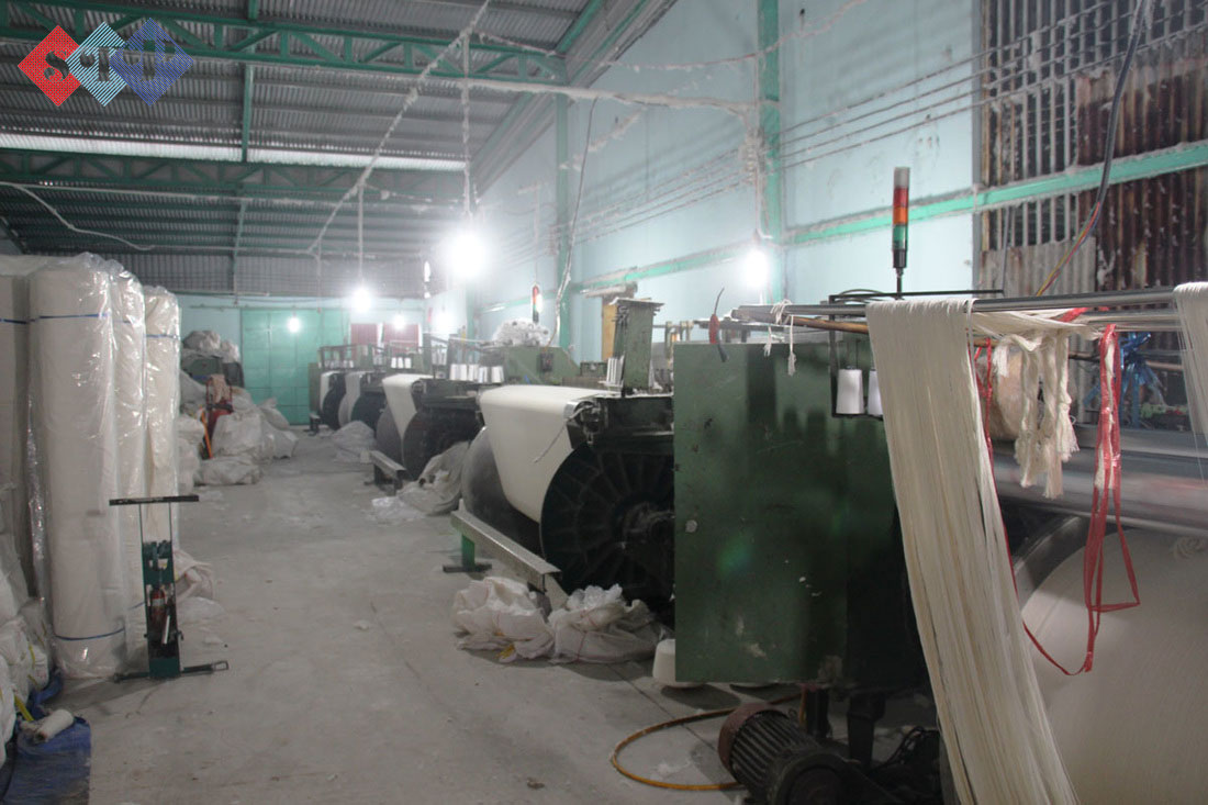 Một trong 4 xưởng sản xuất vải bố thô STP